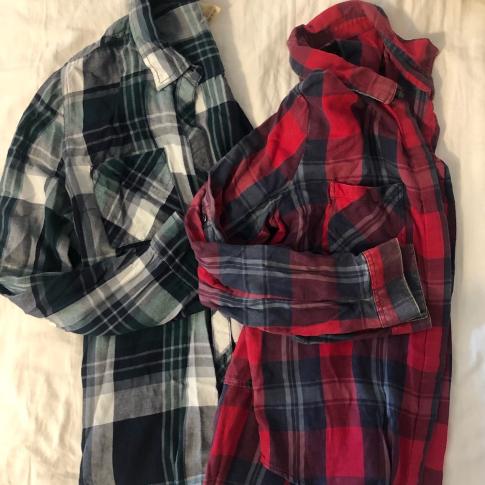 2 flannels for one price!